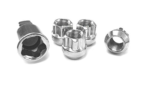 9/16 OPEN ACORN LOCKS 4 PACK LOCKS