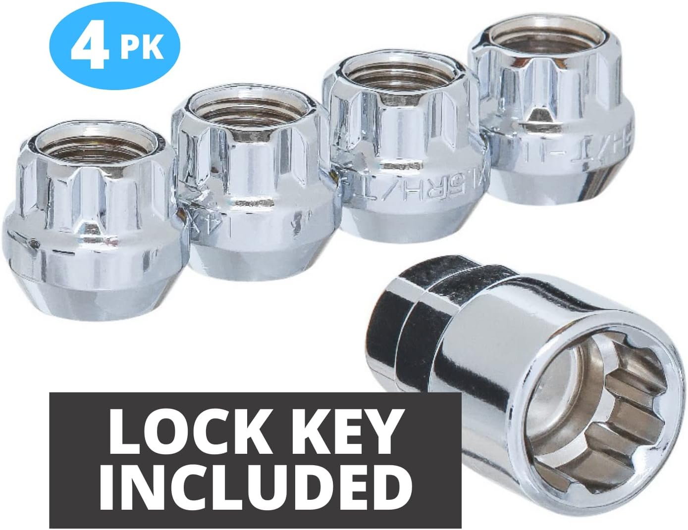 9/16 ACORN BULGE LOCKS 4 PK   LOCKS