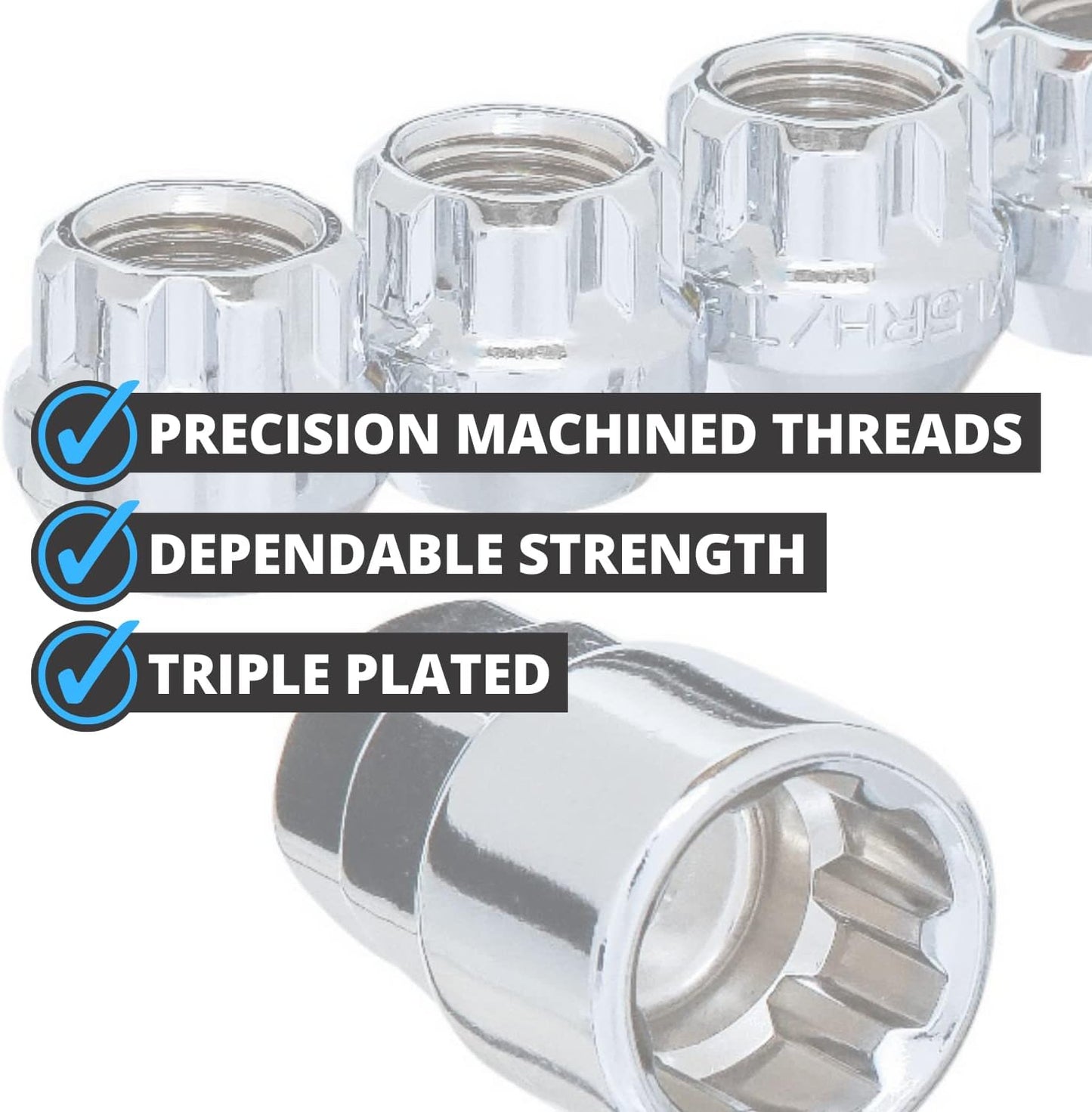 9/16 ACORN BULGE LOCKS 4 PK   LOCKS