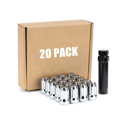 1/2 SPLINE LUG NUT KITS 3/4 HEX 20 PK