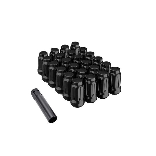 14X1.5 SPLINE KIT BLACK 3/4 HEX 24 PK