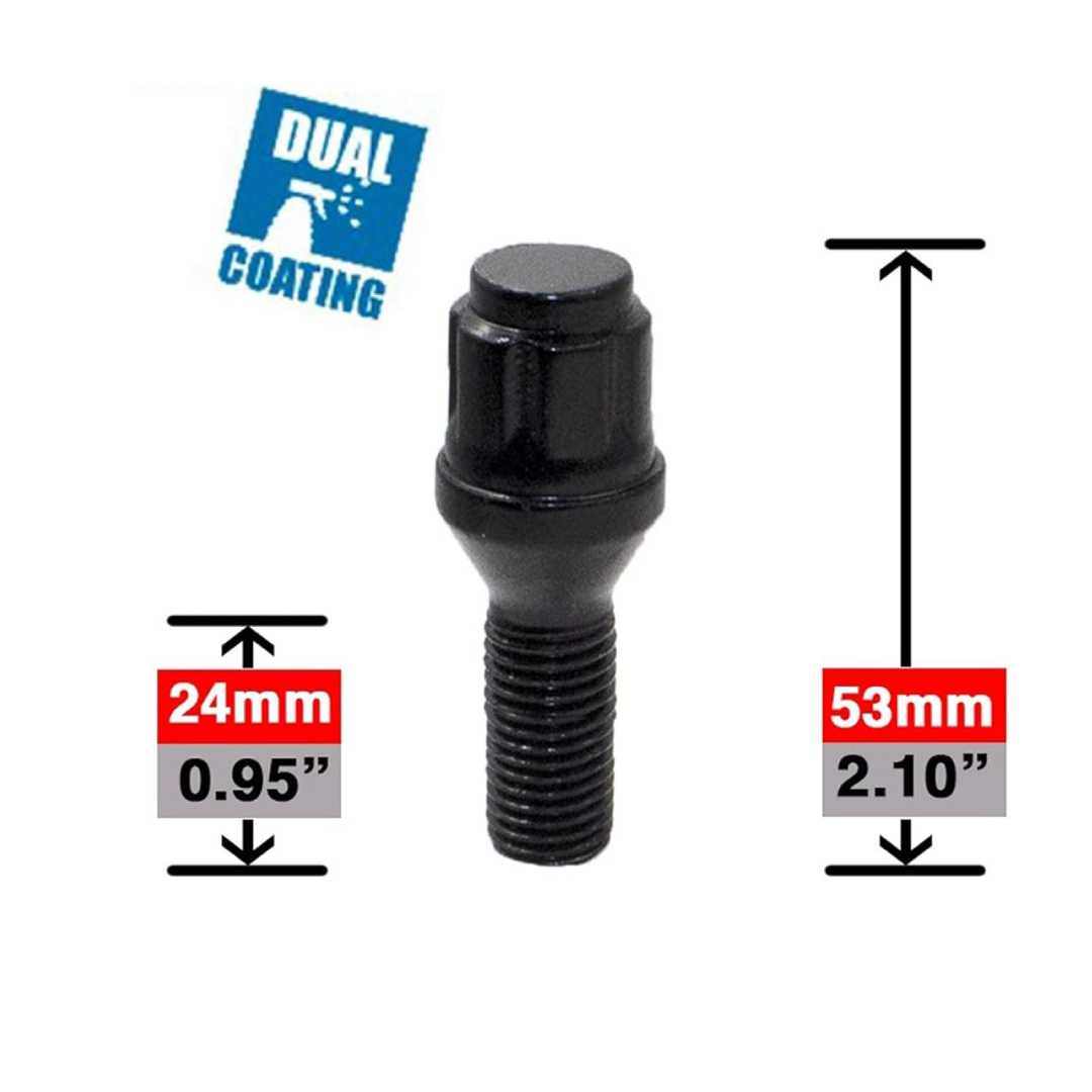 14X1.25 SPLINE LUG BOLT KITS 27MM 20 PK