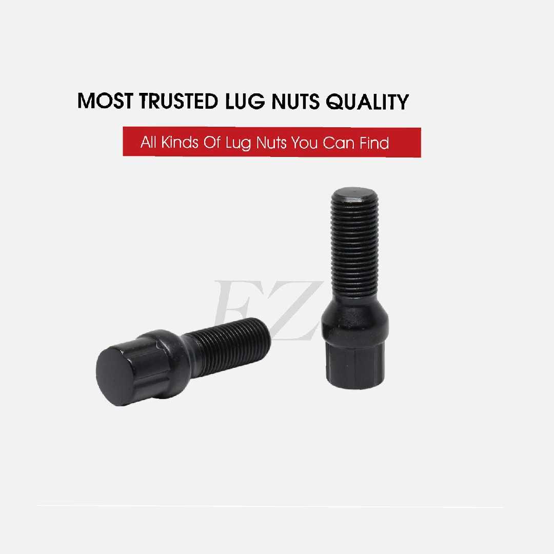 12X1.25 SPLINE LUG BOLT KITS 33MM 20 PK