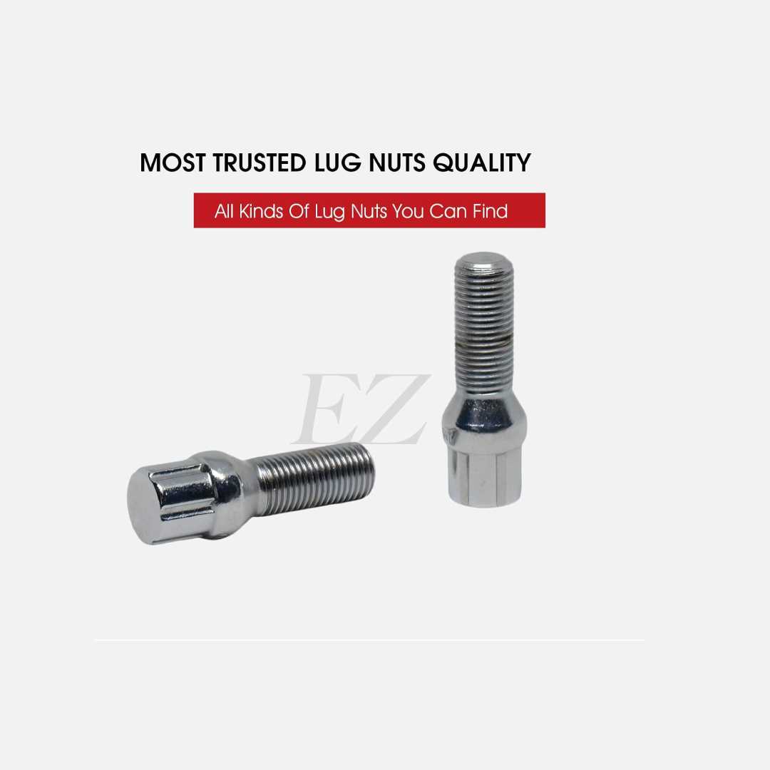 12X1.25 SPLINE LUG BOLT BLACK KITS 27MM 20 PK