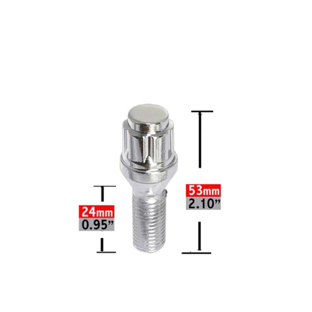 12X1.5 SPLINE LUG BOLT KITS 23MM 20 PK