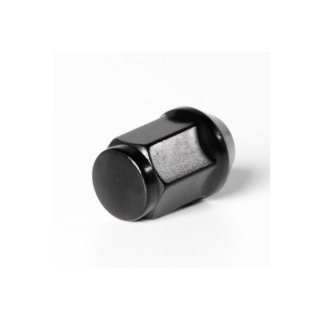 12X1.25 ACORN BULGE BLACK KITS (1.42") 24 PK