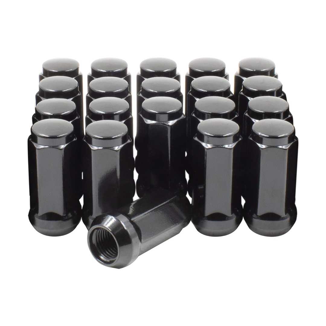 14X1.5 ACORN BULGE XL BLACK KITS (1.90") 24 PK