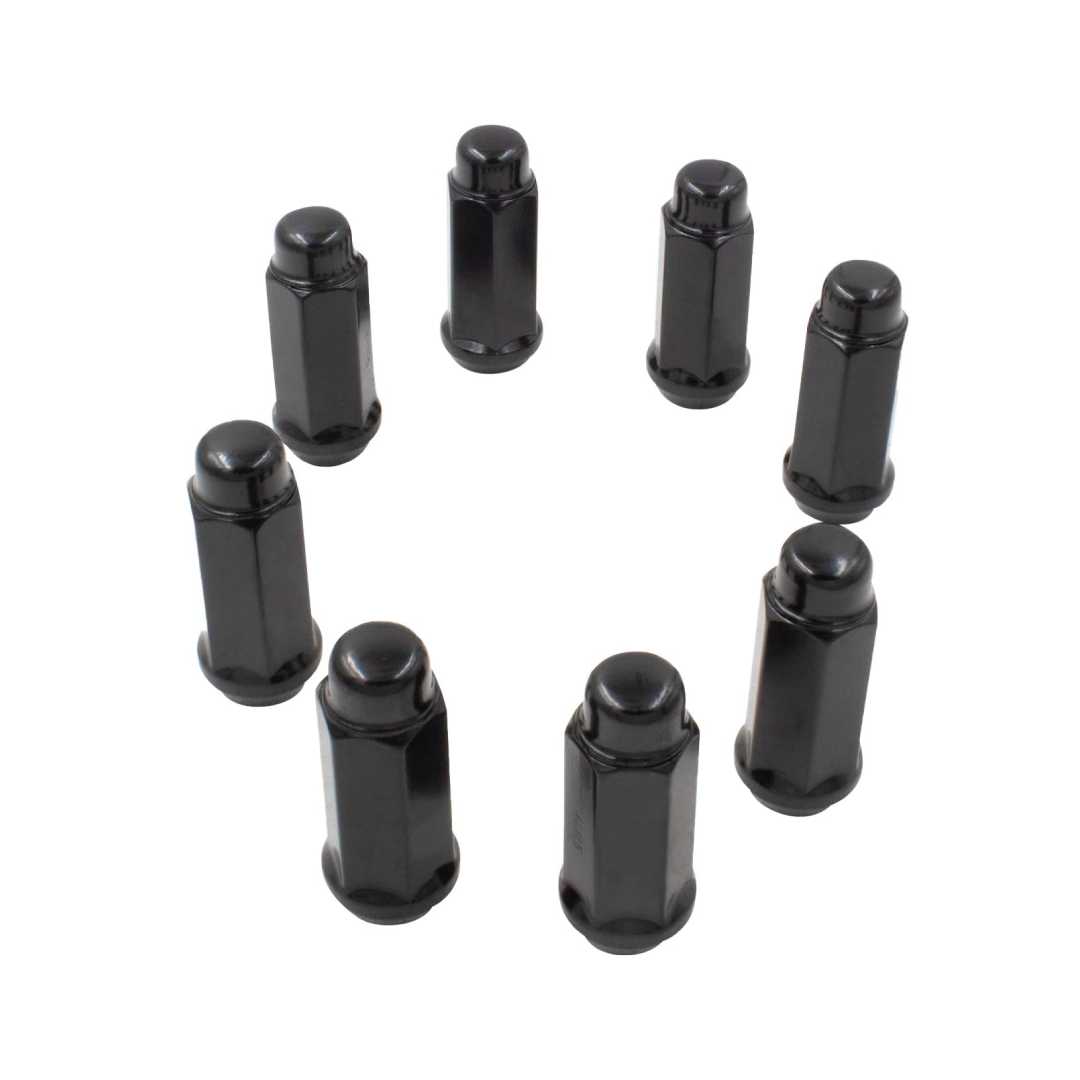 14X1.5 ACORN BULGE XL BLACK KITS (1.90") 32 PK