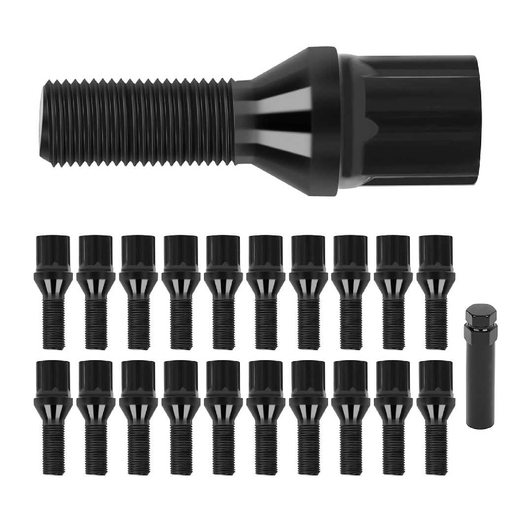 9/16 ACORN BULGE XL BLACK KITS (1.90") 20 PK