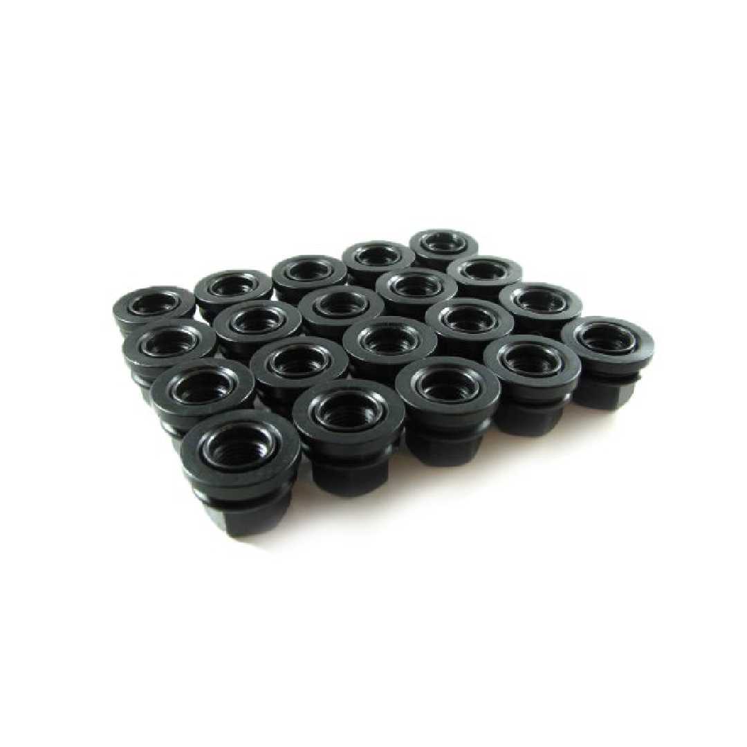 14X2 ACORN BULGE XL BLACK KITS (1.90") 24 PK