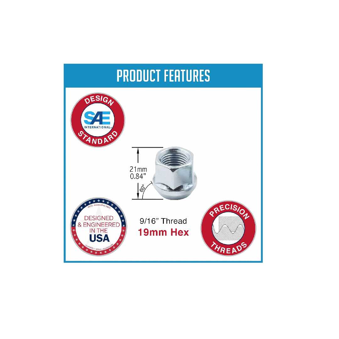 9/16 OE BULGE ACORN ZINC KITS 20 PK   OE KIT