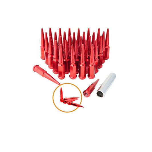 SPIKE LUG KIT 14X1.5 32+1 RED   SPIKE KIT