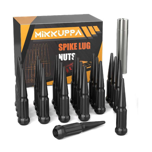 SPIKE LUG KIT 12X1.5 24+1 BLACK