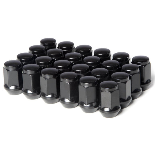 12X1.5 ACORN BULGE KITS BLACK (1.42") 24 PK