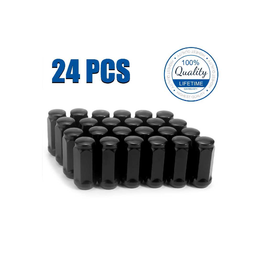 14X1.5 SPLINE LUG NUT KITS 3/4 HEX 24 PK