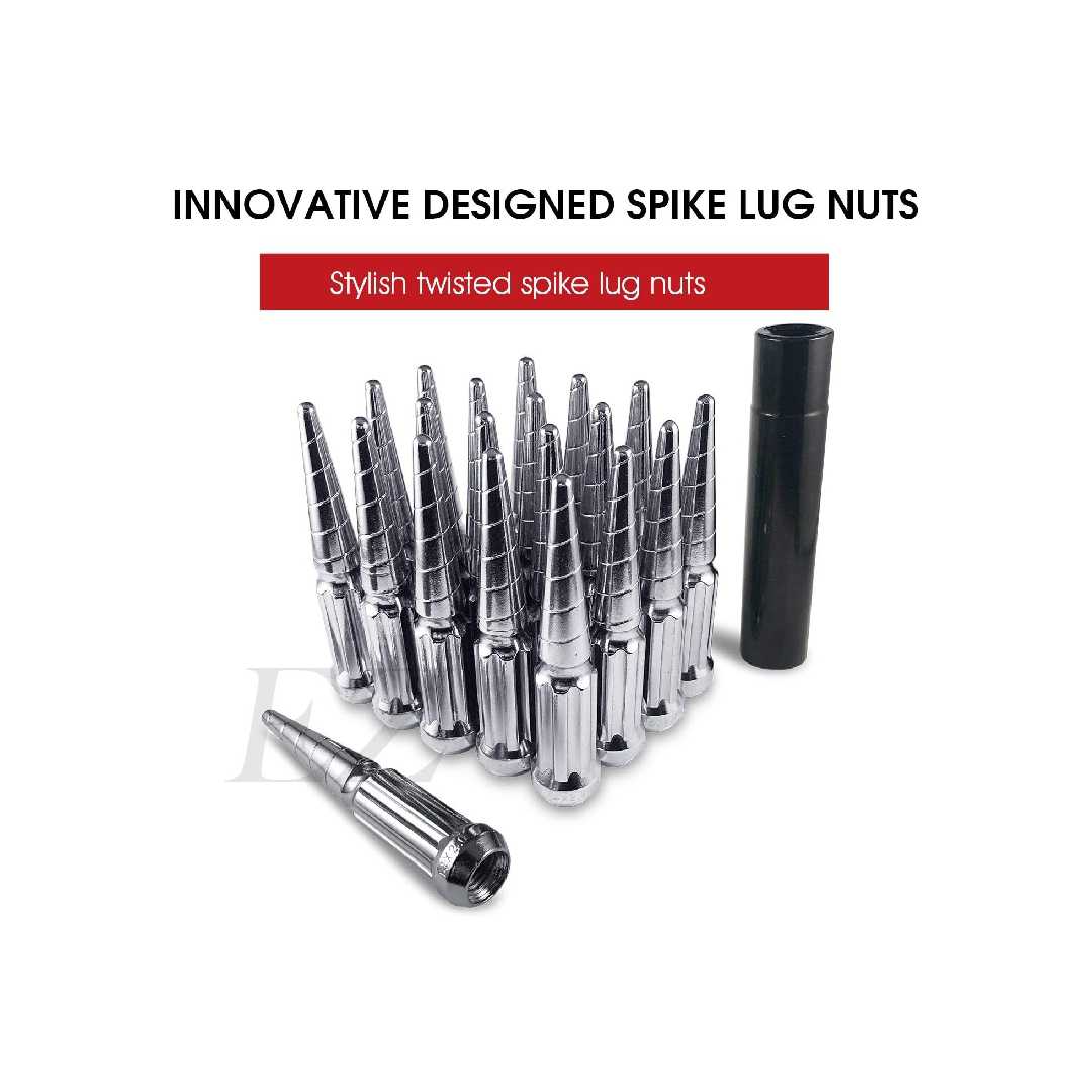 SPIKE LUG KIT 9/16 20+1 CHROME   SPIKE KIT