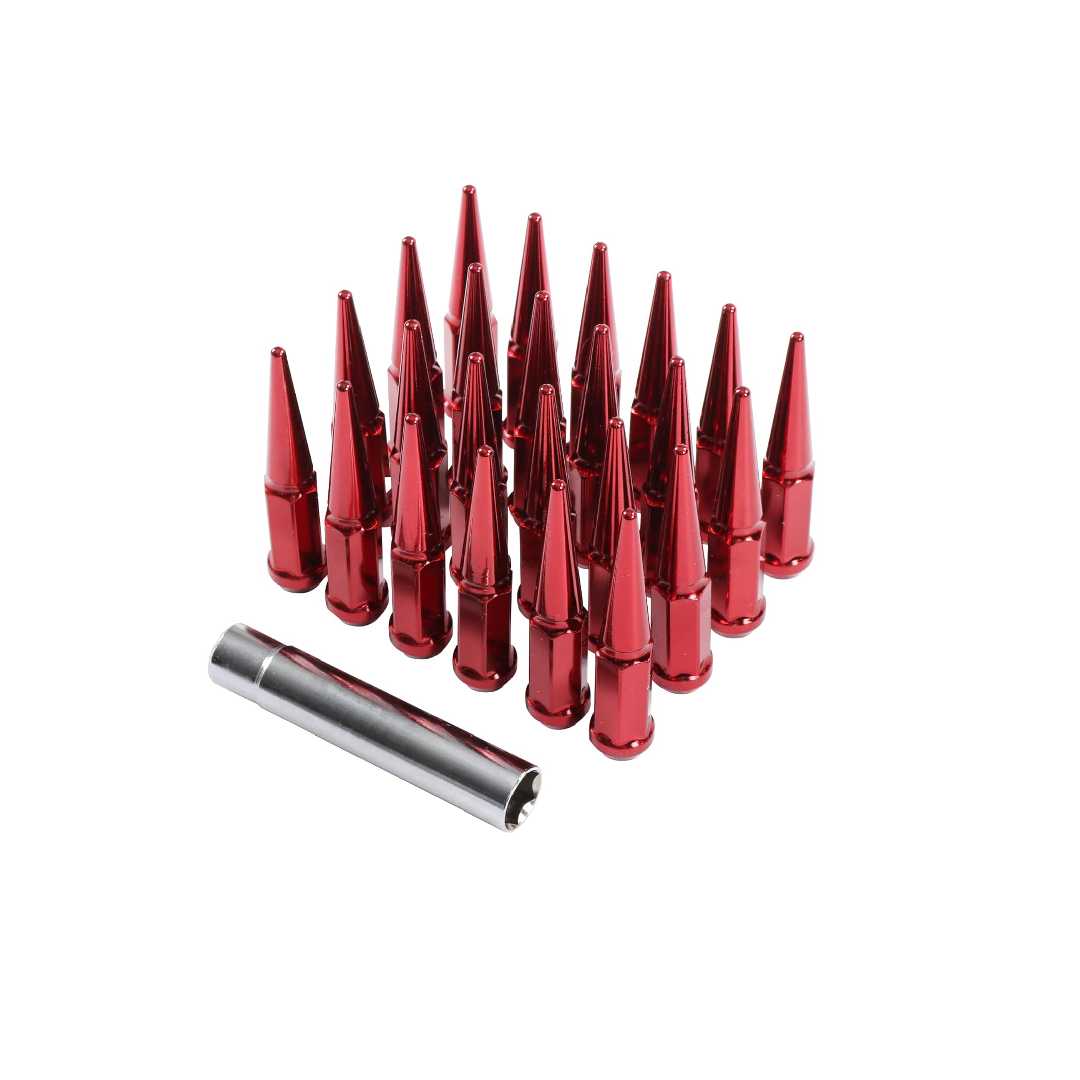 SPIKE LUG KIT 14 X1.50 24+1 RED  SPIKE KITS